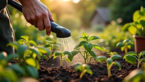 Astuces pour utiliser un brumisateur au potager lors des fortes chaleurs d'été