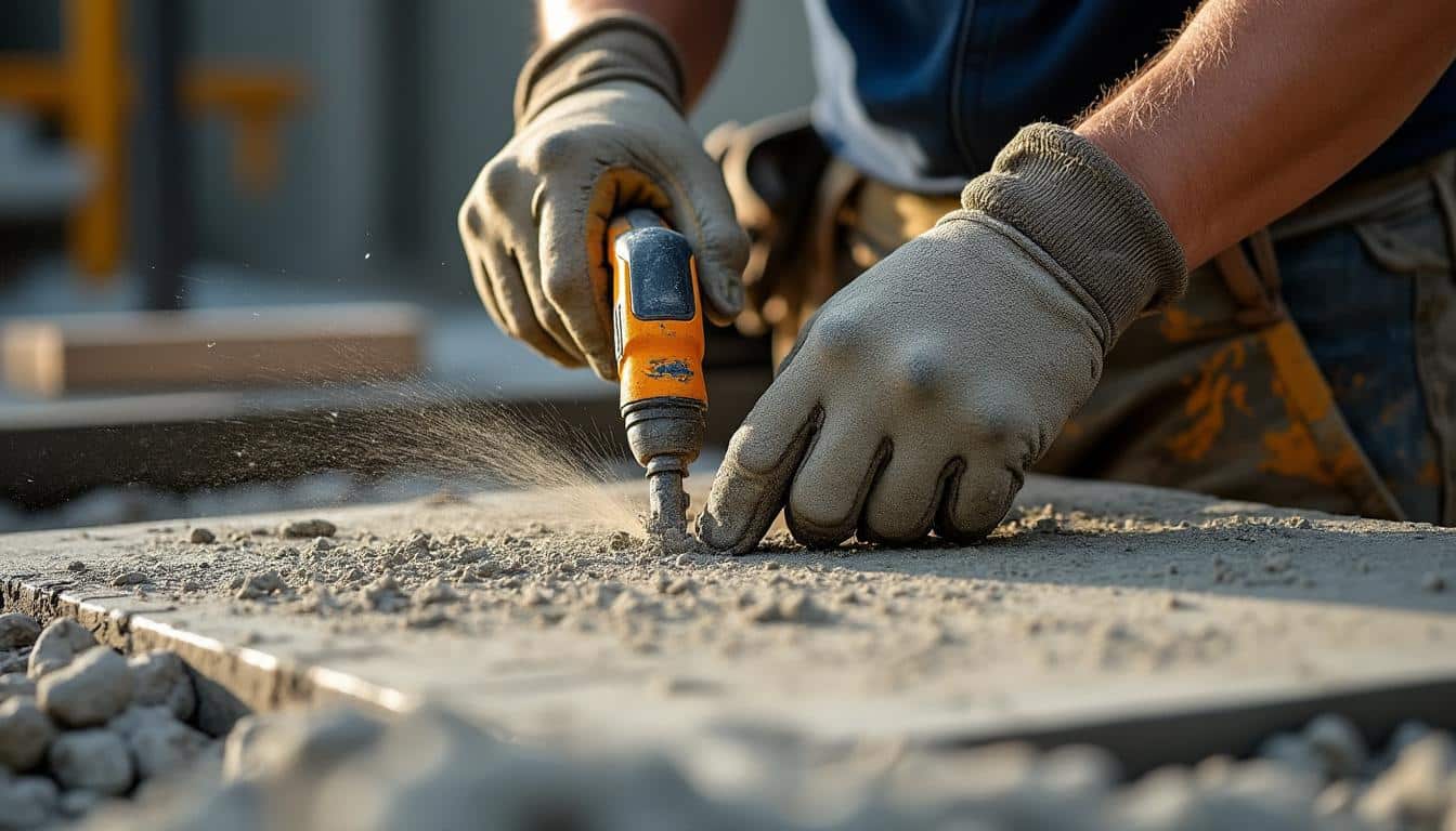 Aiguille vibrante de béton sur perceuse : guide complet et conseils