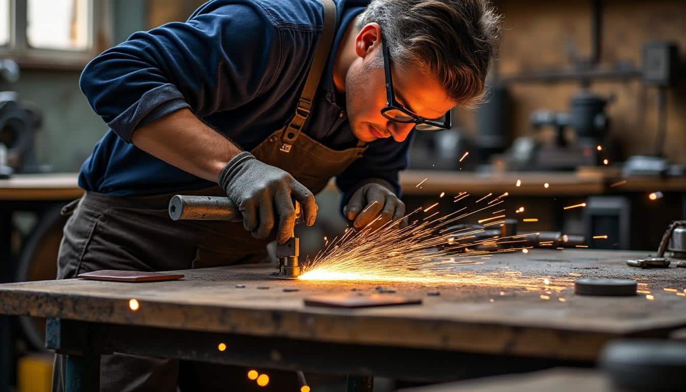 Illustration: Comprendre le fonctionnement et l’intérêt d’une scie à ruban pour les travaux de métal