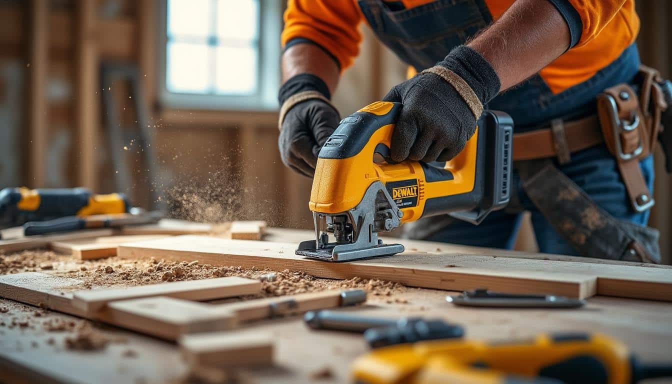 Illustration: Comprendre l’utilité de la scie alligator Dewalt pour vos projets de rénovation et construction