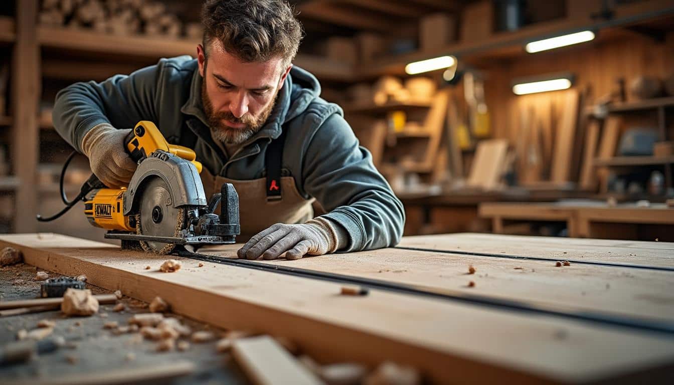 Illustration: Comment fonctionne la scie circulaire plongeante DeWALT et pourquoi elle se démarque