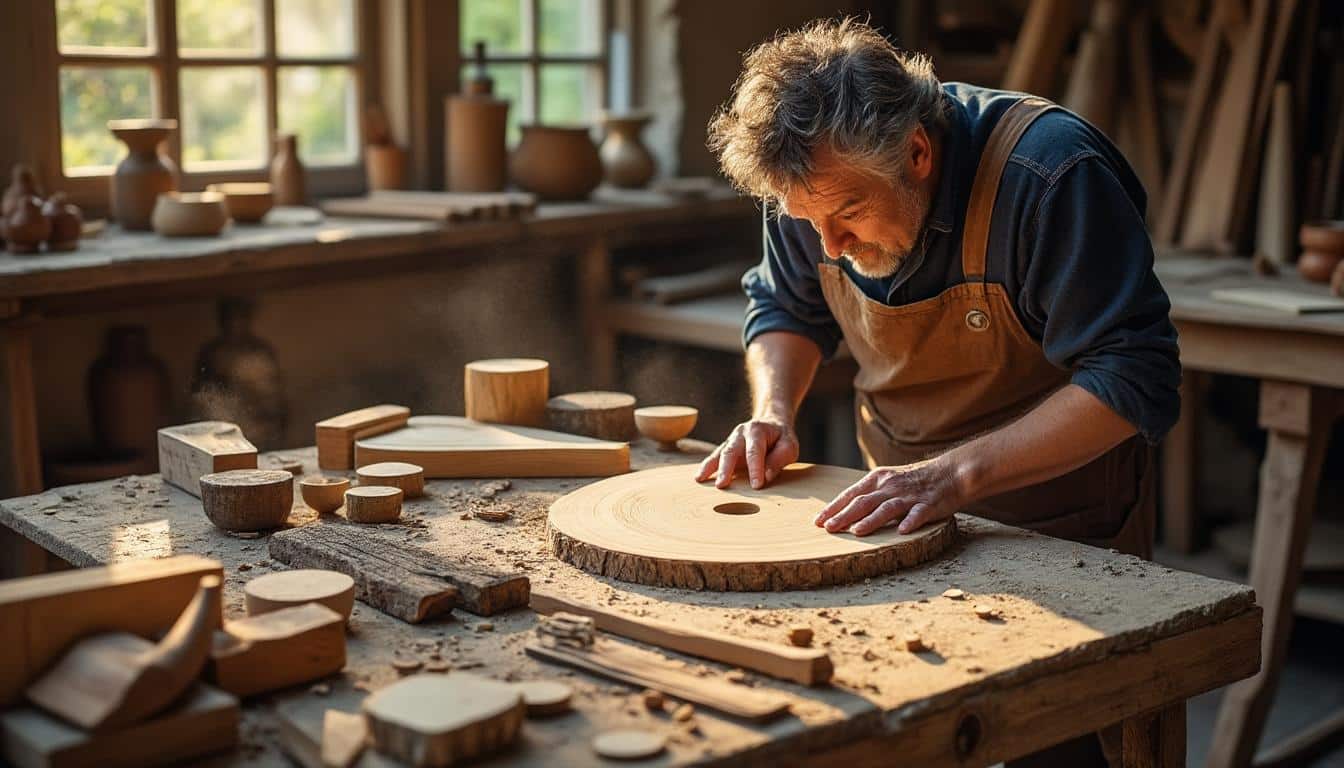 Illustration: Découvrir les méthodes efficaces pour réaliser un trou rond dans du bois sans scie cloche