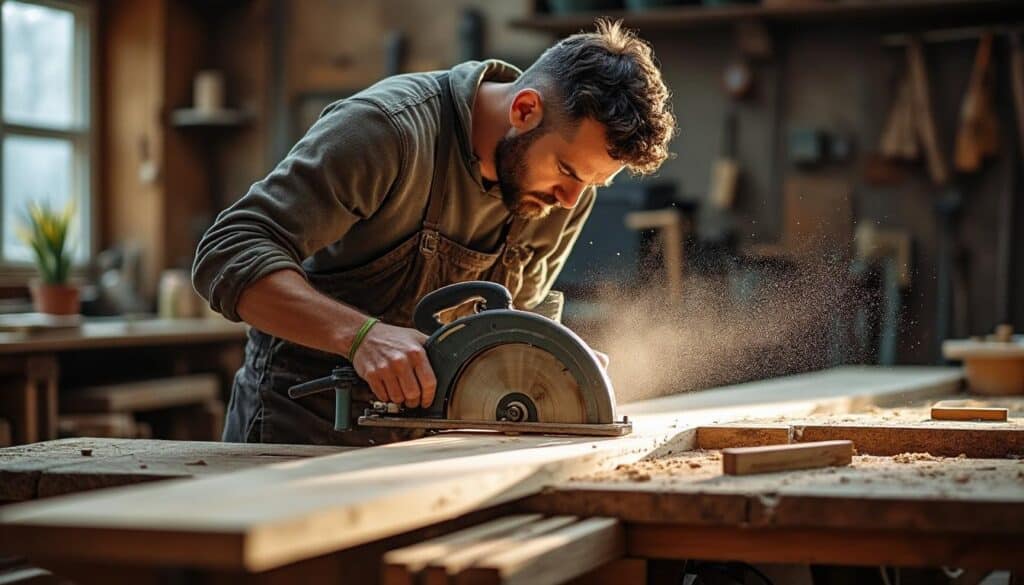 Scie circulaire à grande profondeur de coupe : guide complet et choix