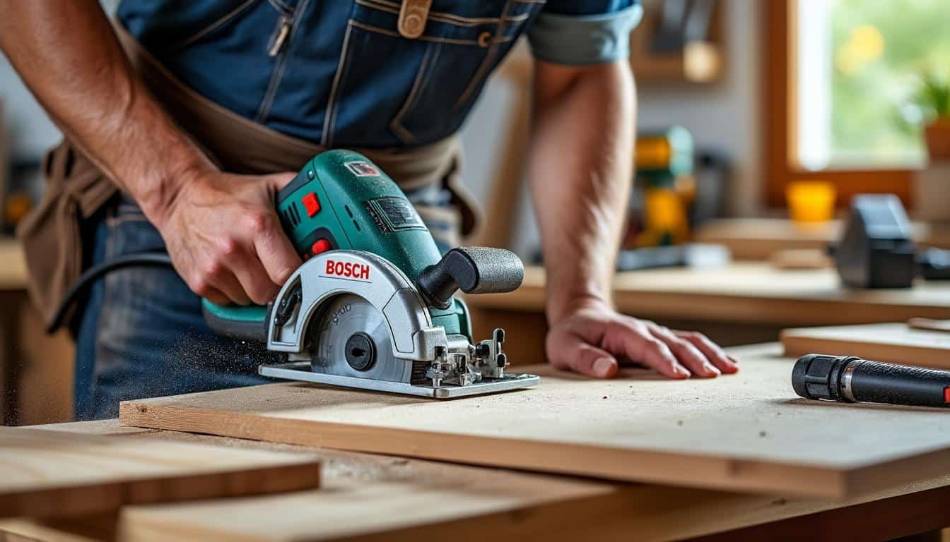 Illustration: Ajuster facilement la profondeur et l’angle de coupe pour des résultats professionnels