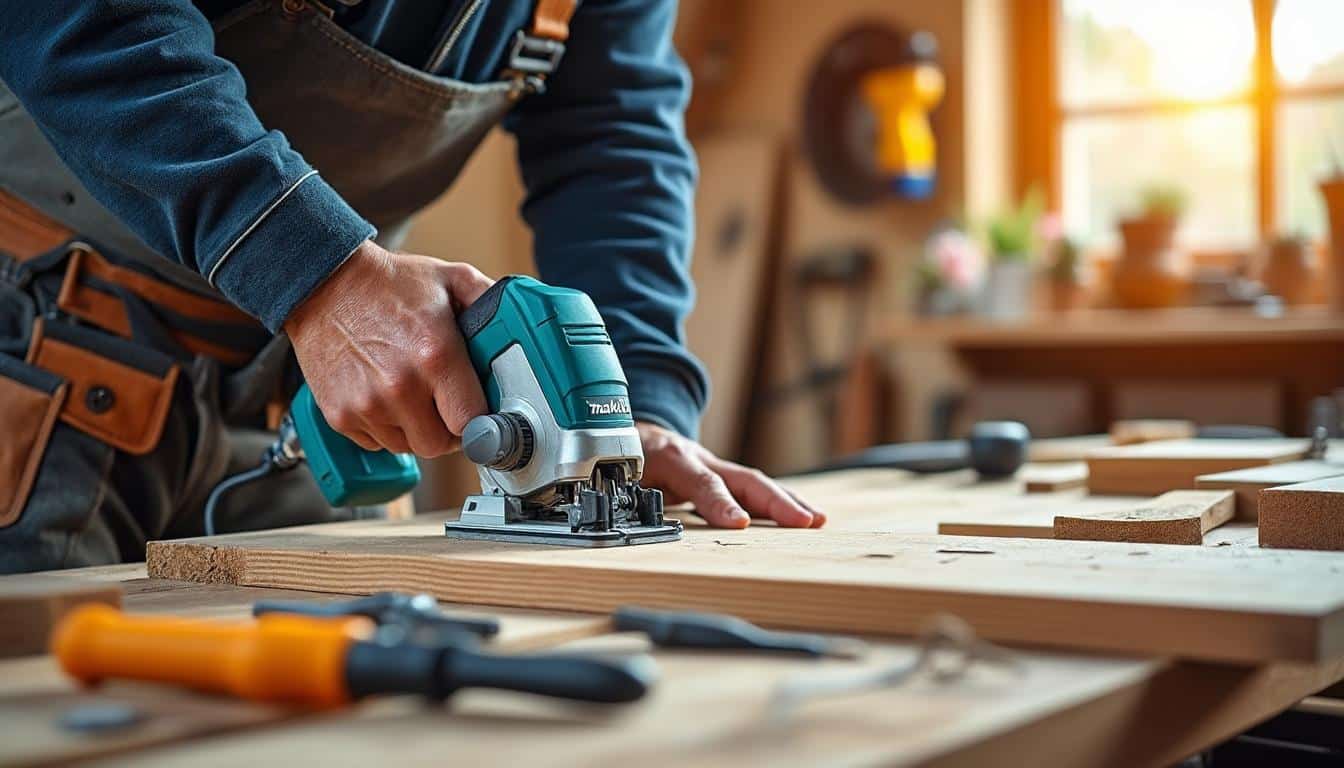 Illustration: Pourquoi opter pour la scie sabre Makita DJR186Z dans vos projets ?