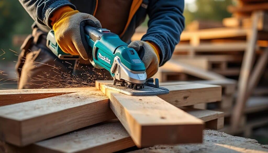 Scie sabre Makita DJR186Z : puissance et précision sans fil