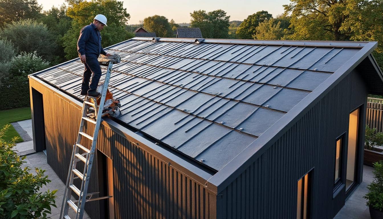 Illustration: Comprendre ce qu’est la tôle de toiture imitation tuile : définition et caractéristiques essentielles