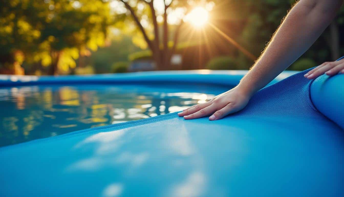 Illustration: Pourquoi opter pour un revêtement adapté à votre piscine hors sol ?