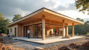 Ossature bois pour toiture plate : guide complet et avantages clés