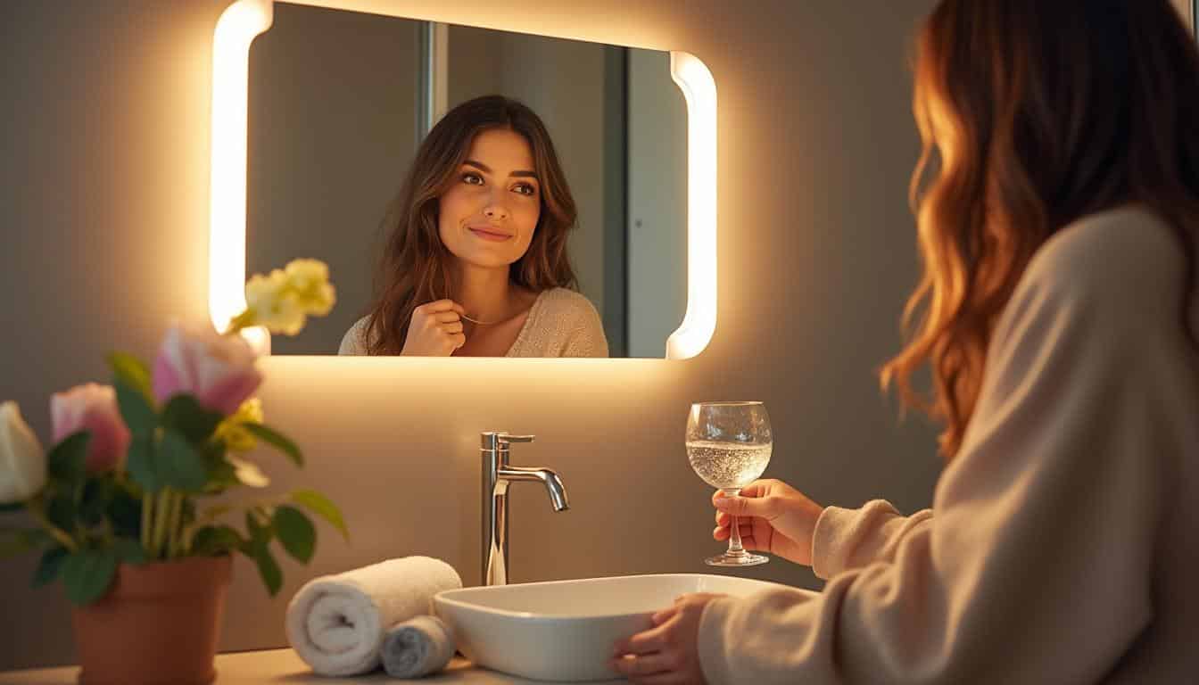Illustration: Pourquoi opter pour une applique murale adaptée à la salle de bain ?