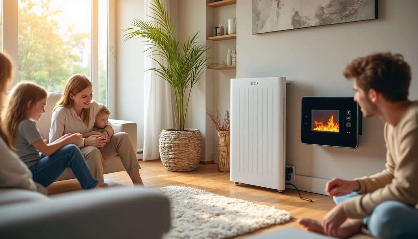 Illustration: Comprendre le chauffage central électrique dans une maison contemporaine