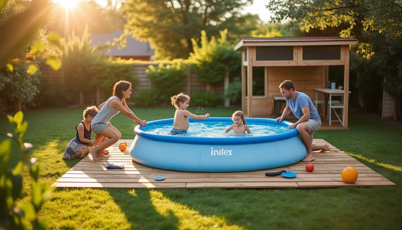 Panneaux d’habillage pour piscine hors sol Intex : guide complet