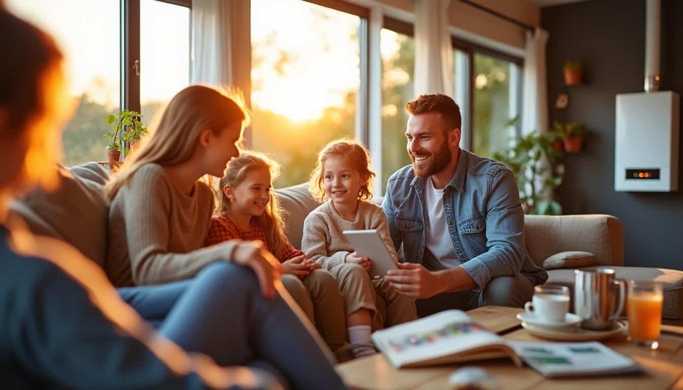 Illustration: Pourquoi choisir une chaudière gaz à condensation de Saunier Duval ?