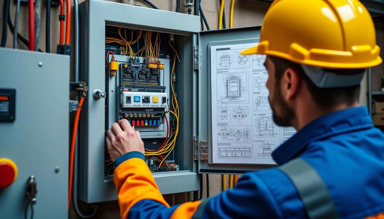Illustration: Comprendre les fondamentaux du tableau pour une installation triphasée réussie