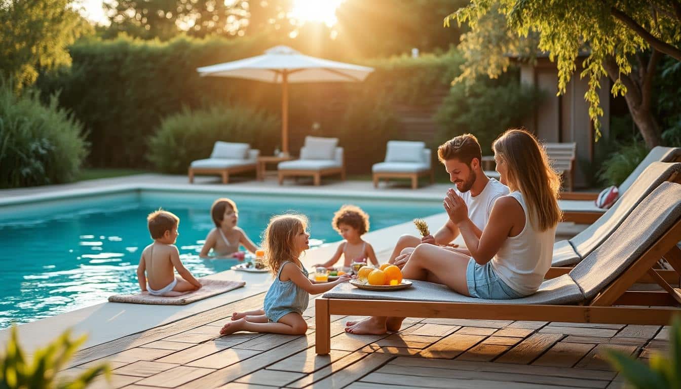 Terrasse pour piscine hors sol : guide complet pour un aménagement réussi