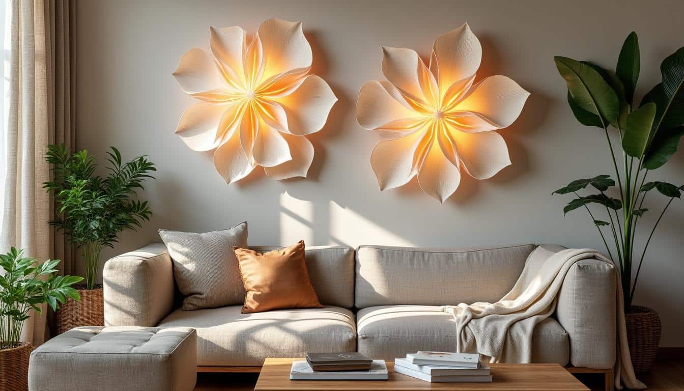 Illustration: Pourquoi opter pour des appliques murales en tissu pour sublimer votre intérieur ?