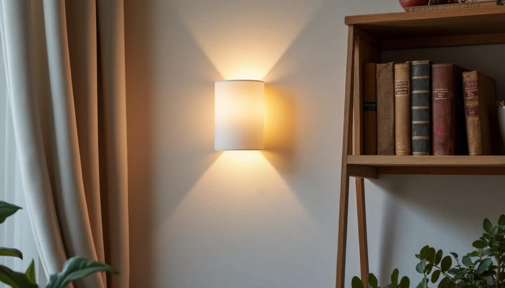 Applique murale en porcelaine : élégance et lumière douce pour votre intérieur