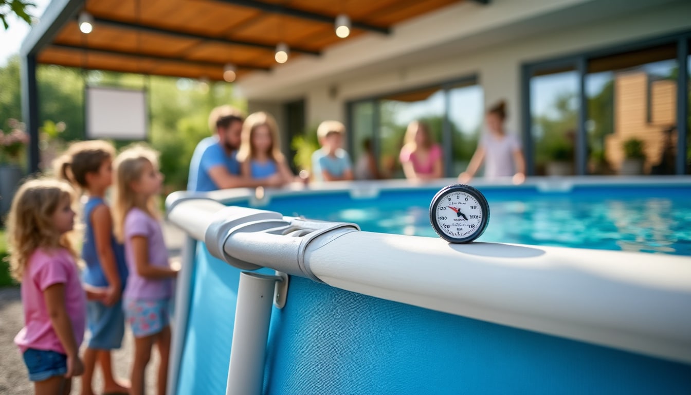 Illustration: Comment choisir la piscine hors sol avec une profondeur adaptée à 1m40