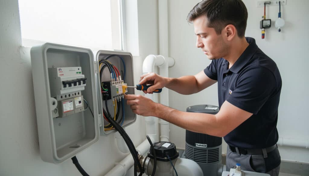 Branchement électrique d’une pompe de piscine en 6 étapes